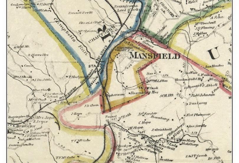 mansfield township nj map