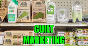 If You Care is guilt marketing