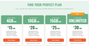 Mint Mobile to save money