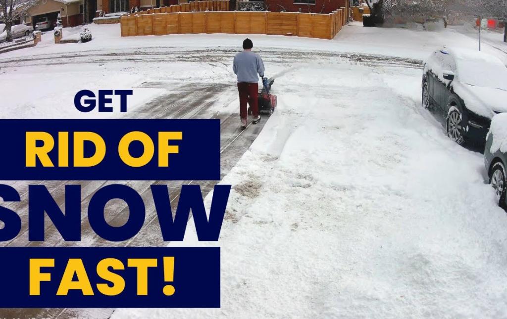 Be prepared in advance of a winter storm & keep safety in mind