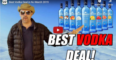 Best Vodka Deal in NJ for March 2019