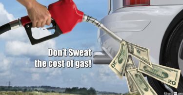 Don't sweat the cost of gas {for your car}