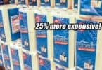 Wegmans raises paper towel prices by 25%!