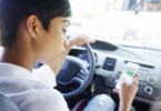 Where do distracted driver accidents happen in NJ?