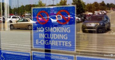 Prohibited! {even e-cigarettes?}