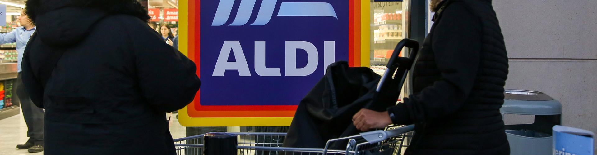 Why are some ALDI supermarkets deserted?