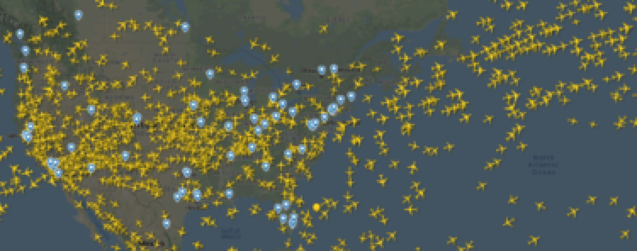 The loudest planes above are?